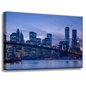shumee Platno s tiskom Arhitektura New Yorka 60X40 cm