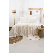 Lessentiel Maison Set Prekrivac i jastucnice Julia, 240x260 cm, Krem