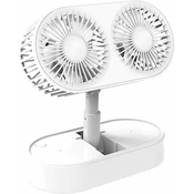 Generic Mini USB namizni ventilator za polnjenje z dvojnimi rezili, (21132706)