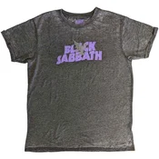 Black Sabbath Logo & Daemon Charcoal Grey XL Majica