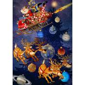 BlueBird - Puzzle Santa Claus is arriving! - 1 500 kosov