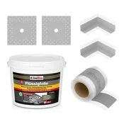 Dichtset 106G tekoča folija 12 kg 10 m trak 2 x vogala 2 x manšeta