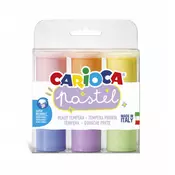 Tempera u caši 6x25ml PASTEL Carioca