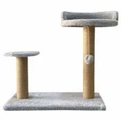 Paws & Whiskers Grebalica za macke Tiana, Siva