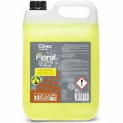 NEW CLINEX Floral - Citro 5L čistilo za tla brez prog, dišava za sijaj