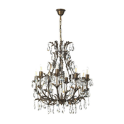 ONLI - Luster na lancu BOTTE 8xE14/6W/230V