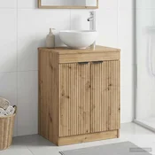 vidaXL vidaXL Kopalniška omarica Artisan hrast 54 x 41 x 70 cm Inženirski les, (5000245656)