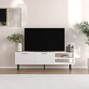 Hanah Home TV Komoda Venus, 150x45x30 cm, Bela