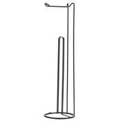 KADAX Držalo za papirnate brisače, črno, 54 cm, Loft stil, eleganten dodatek za kopalnico