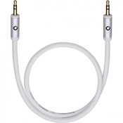 Oehlbach Cinch avdio priključni kabel [1x Cinch vtič 3.5 mm - 1x Cinch vtič 3.5 mm] 3 m črna pozlačeni kontakti, OFC-vodnik Oehlbach i-Co