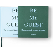 Knjiga gostiju, zelena/plava, Printworks