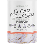 BioTech USA Clear Collagen 308 g, jagoda-brusnica