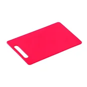 Cutting board, plastic, 29 x 19.5 cm, 0.5 cm thickness, red - Kesper