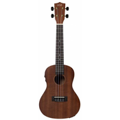 DeSalvo CONCERT UKULELE EQ UKMCEQ MAHOGANY S TORBO