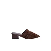 Trendyol Shoes Ženske papuce Takss25To00060, Smede