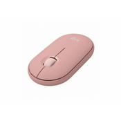 LOGITECH LOGITECH Pebble M350 (roza) brezžična miška, (20619460)