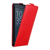 Cadorabo Cadorabo Ohišje, združljivo z Sony Xperia XZ / XZs v rdeče jabolko - Zaščitni ovitek v obliki flipa z magnetnim zapiranjem, (20566983)