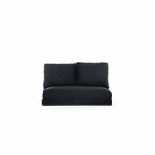 Crna sklopiva sofa 120 cm Taida – Balcab Home