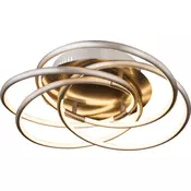 GLOBO Lampa plafon 67828-40 Al.Nikl mat