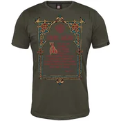 011Shop Muška majica kratkih rukava, Himna ljubavi, Maslinasta