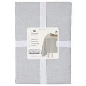 Koopman Enobarvni prt 180x130 cm Dekorativni poliester z videzom lanu