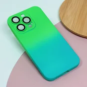 TERACELL Maska za iPhone 14 Pro 6.1 Rainbow Spring zeleno-plava
