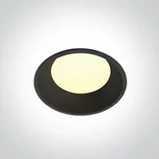 VGRADNA LED SVETILKA/9W/CCT/900lm/100°/230V IP65 120mm ČRNA DM10109FD/B/V