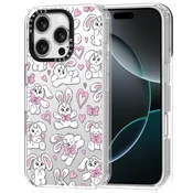 Ovitek MOSNOVO za iPhone 16 Pro -Bunnies
