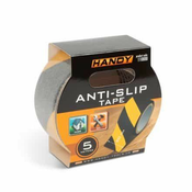 Handy Lepilni trak - protizdrsni - 5 m x 50 mm - rumeno/črn