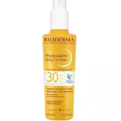 Sprej za zaščito pred soncem za občutljivo kožo SPF 30 Photoderm (Invisible Spray) 200 ml