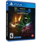 Monster Energy Supercross The Official Videogame 5 (PS4) - rabljeno
