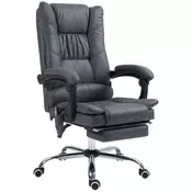 Homestar Pisarniški stol z masažno funkcijo 64x70x110-118 cm siva