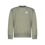 NORTH SAILS CHILDRENS ZIP-UP SWEATSHIRT, GREEN