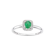 DIAMANT LETERNEL Prstan srebrna
