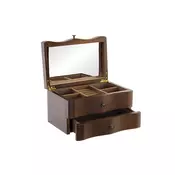 Kutija za nakit sa fiokama brown 20x13x12