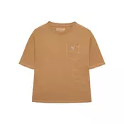 Guess Majica L6RI07 K8HM4 Bež Regular Fit