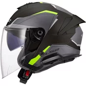 LS2  Of618 Verso Ii Air Matt Black / H-v Yellow