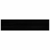 Vidaxl Podloge za stopnice 20 kosov rjavo-črne 110x30x2 cm trdna hrastovina