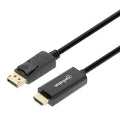 MANHATTAN Kabl 152679 DisplayPort/M - HDMI/M 1080/1,8m