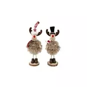 SILFC DEKORACIJA STANDING XMAS REINDEER SORT
