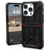 Ovitek UAG Monarch za iPhone 15 Pro - kevlar black