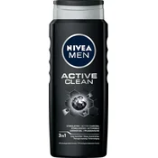 BEIERSDORF nivea Active Clean gel za prhanje 500 ml