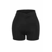 Trendyol Black High Waist Shorts Bikini Bottom