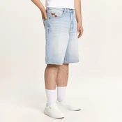 Cropp - Baggy teksas šorts - PLAVA