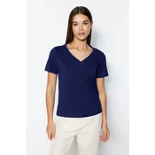 Trendyol Milla Ženska majica TWOSS23TS00001, Tamnoplava
