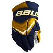 Hokejske rokavice Bauer Vapor FLYLITE Navy/Gold Junior 11 palcev