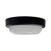 LED spoljašnje plafonsko svetlo LED/15W/230V 4200K precnik 15,5 cm IP64 crna