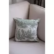 Aberto Design Dekorativna jastucnica BST058, 45 x 45 cm, Maslina-bela
