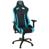 MID.YOU Gaming Stol Gamebreaker Sx 04, Črna, Turkizna