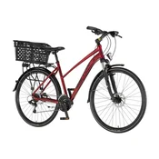 Bicikl Tour Visitor Bold 28 Alu 20 Disk Hidraulika 21 Brzina 155-178cm (S/M) Crveni